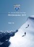 CAI - Club Alpino Italiano / Sez. Foligno PROGRAMMA Verso il blu