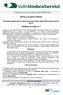 APPALTI DI BENI E SERVIZI. Procedura aperta per le coperture assicurative della Valle Umbra servizi S.p.A. VERBALE DI GARA N. 2