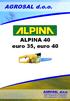 ALPINA 40 euro 35, euro 40