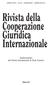 Rivista della Cooperazione Giuridica Internazionale