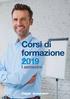 Corsi di formazione I semestre