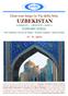 Gran tour lungo la Via della Seta UZBEKISTAN TASHKENT URGENCH KHIVA SAMARCANDA