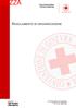 BOZZA REGOLAMENTO DI ORGANIZZAZIONE. Croce Rossa Italiana Comitato Nazionale