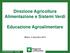 Direzione Agricoltura Alimentazione e Sistemi Verdi Educazione Agroalimentare
