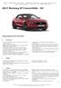 2017 Mustang GT Convertibile - EU