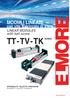 TT-TV-TK MODULI LINEARI. con vite a ricircolo di sfere LINEAR MODULES with ball screw SERIES