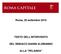 Roma, 20 settembre 2010 TESTO DELL INTERVENTO DEL SINDACO GIANNI ALEMANNO ALLA PELANDA