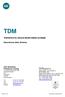 TDM THERAPEUTIC DRUGS MONITORING SCHEME. Descrizione dello Schema