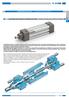 1-133 CILINDRI CON STELO CAVO K1 - K1 HOLLOW PISTON ROD CYLINDERS