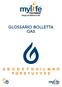 GLOSSARIO BOLLETTA GAS