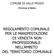 REGOLAMENTO COMUNALE PER LE MANIFESTAZIONI DI VENDITA NON PROFESSIONALE NELL AMBITO DEL TERRITORIO COMUNALE