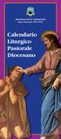 ARCIDIOCESI DI AGRIGENTO. Anno Pastorale 2014/2015. Calendario Liturgico Pastorale Diocesano