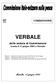 VERBALE. della seduta di Commissione tenuta il 13 giugno 2003 a Muralto