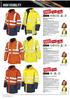 HIGH VISIBILITY TOP DI GAMMA TOP DI GAMMA 04631N GIACCA AV BICOLORE TRIPLO USO 04630N GIACCA AV TRIPLO USO