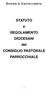 STATUTO e REGOLAMENTO DIOCESANI del CONSIGLIO PASTORALE PARROCCHIALE