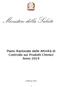 Ministero della Salute. Piano Nazionale delle Attività di Controllo sui Prodotti Chimici Anno 2019