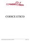 CODICE ETICO. Codice Etico della Contram Reti Spa Rev.00/2015 Pagina 1 di 8