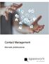 Contact Management. Manuale pubblicazione