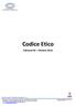 Codice Etico Edizione 02 Ottobre 2016