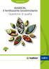 NOVITÀ. ISABION, il fertilizzante biostimolante Questione di qualità