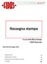 Rassegna stampa. A cura dell Ufficio Stampa FIDAS Nazionale. Mercoledì 04 maggio Rassegna associativa. Rassegna Sangue e emoderivati