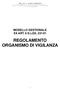 MODELLO GESTIONALE EX ART. 6 D.LGS. 231/01 REGOLAMENTO ORGANISMO DI VIGILANZA