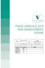 PIANO ANNUALE 2018 RISK MANAGEMENT (PARM)