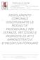 REGOLAMENTO COMUNALE DISCIPLINANTE LE MODALITA' PROCEDURALI PER ISTANZE, PETIZIONI E PROPOSTE DI ATTI AMMINISTRATIVI D INIZIATIVA POPOLARE