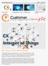 CX e Internet of Things