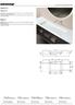 OPENSLOT72 ? 72? 1,2 ? , ,5. schede tecniche top / top technical data sheets. Material: Corian. Troppopieno: NO