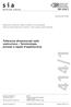 414/1. sia. Tolleranze dimensionali nella costruzione Terminologia, principi e regole d applicazione. SIA 414/1:2016 Costruzione /1