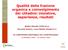 Qualità della frazione organica e coinvolgimento dei cittadini: iniziative, esperienze, risultati