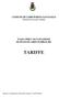 COMUNE DI LOIRI PORTO SAN PAOLO (PROVINCIA DI OLBIA TEMPIO) TASSA PER L OCCUPAZIONE DI SPAZI ED AREE PUBBLICHE TARIFFE