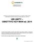 UBI UNITY OBIETTIVO KEY MAN ed. 2014