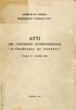 COMUNE DI VENEZIA FONDAZIONE  GIORGIO CINI  ATTI DEL CONVEGNO INTERNAZIONALE IL PROBLEMA DI VENEZIA Venezia, 4-7 Ottobre 1962 VENEZIA 1964