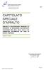 CAPITOLATO SPECIALE D APPALTO