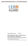 Collana Working Paper n. 2/2013 GOVERNANCE E ASSETTI PROPRIETARI DELLE IMPRESE CREMONESI. Chiara Capelli, Daniele Cerrato