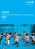 UNICEF. Rapporto sull'intervento umanitario Sintesi UNICEF/UN /KEIITA