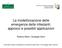 La modellizzazione delle emergenze delle infestanti: approcci e possibili applicazioni