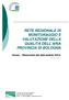 RETE REGIONALE DI MONITORAGGIO E VALUTAZIONE DELLA QUALITÀ DELL ARIA PROVINCIA DI BOLOGNA