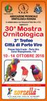 30 a Mostra Ornitologica