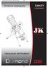 Manual D35_Diamond_2018_Layout 1 26/04/18 09:34 Pagina 1 PANCA INVERSIONE PROFESSIONAL FITNESS.   MANUALE ISTRUZIONI D 35