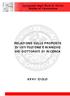 RELAZIONE SULLE PROPOSTE DI ISTITUZIONE E RINNOVO DEI DOTTORATI DI RICERCA