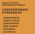 CONTEMPORARY ITINERARIES