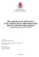 RELAZIONE SULL EFFETTIVA ATTUAZIONE DELLE PREVISIONI DEL REGOLAMENTO URBANISTICO ai sensi del comma 14 art. 95 L.R. 65/2014