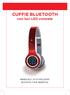 CUFFIE BLUETOOTH con luci LED colorate