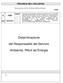 Determinazione. del Responsabile del Servizio. Ambiente, Rifiuti ed Energia
