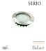 SIRIO 4 ANNI DI GARANZIA 4 YEARS WARRANTY