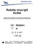 Rubella virus IgG ELISA