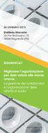 Migliorare l organizzazione per dare valore alle risorse umane. La gestione dei collaboratori e l organizzazione delle attività di studio